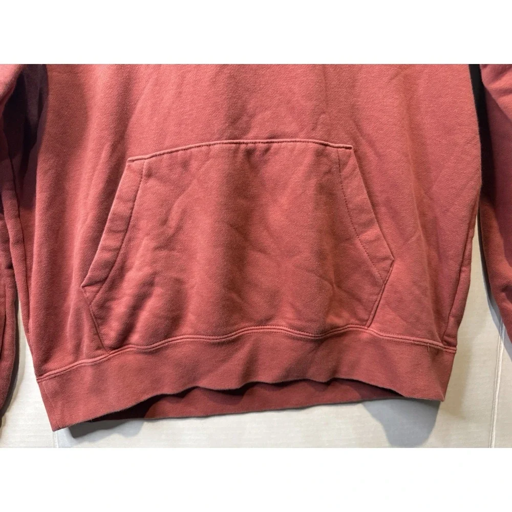 Nike Pullover Hoodie Women's Small Rust Long Sleeve Mock Neck Sweatshirt